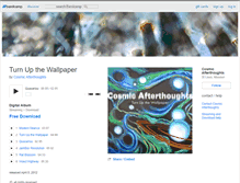 Tablet Screenshot of cosmicafterthoughts.bandcamp.com