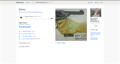 Desktop Screenshot of mycatdiedwherethesidewalkends.bandcamp.com