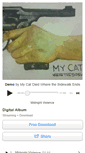 Mobile Screenshot of mycatdiedwherethesidewalkends.bandcamp.com