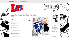 Desktop Screenshot of katestv.bandcamp.com