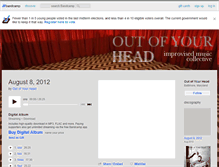 Tablet Screenshot of outofyourhead.bandcamp.com