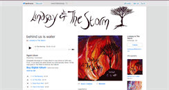 Desktop Screenshot of lindsayandthestorm.bandcamp.com