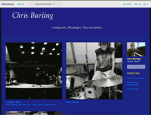 Tablet Screenshot of chrisburling.bandcamp.com