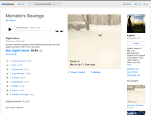Tablet Screenshot of kaderci.bandcamp.com
