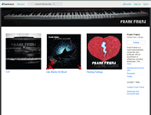 Tablet Screenshot of frankfriendismyname.bandcamp.com