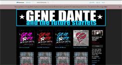 Desktop Screenshot of genedanteandthefuturestarlets.bandcamp.com