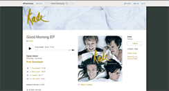 Desktop Screenshot of kade.bandcamp.com