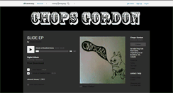 Desktop Screenshot of chopsgordon.bandcamp.com