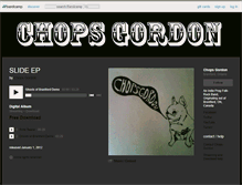 Tablet Screenshot of chopsgordon.bandcamp.com
