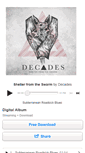 Mobile Screenshot of decadestx.bandcamp.com