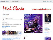 Tablet Screenshot of mickclarke.bandcamp.com