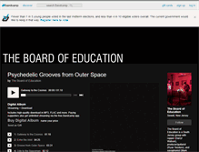 Tablet Screenshot of boardofeducation.bandcamp.com