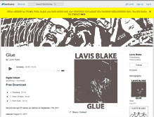 Tablet Screenshot of lavisblake.bandcamp.com