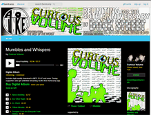 Tablet Screenshot of curiousvolume.bandcamp.com