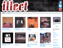 Tablet Screenshot of illect.bandcamp.com