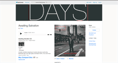 Desktop Screenshot of days.bandcamp.com