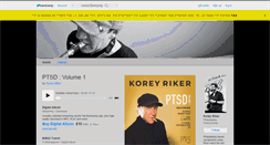 Desktop Screenshot of koreyriker.bandcamp.com