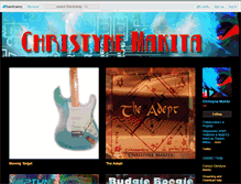 Tablet Screenshot of christynemakita.bandcamp.com