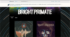 Desktop Screenshot of brightprimate.bandcamp.com