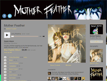 Tablet Screenshot of motherfeather.bandcamp.com