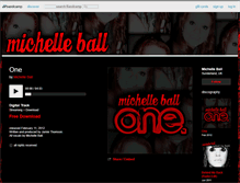 Tablet Screenshot of michelleball.bandcamp.com