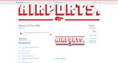Desktop Screenshot of airports.bandcamp.com