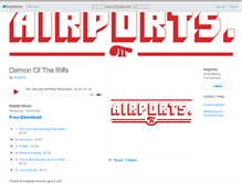 Tablet Screenshot of airports.bandcamp.com
