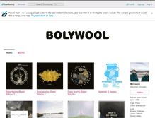 Tablet Screenshot of bolywool.bandcamp.com