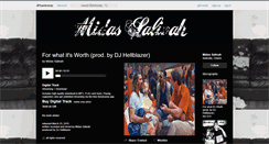 Desktop Screenshot of midassalivah.bandcamp.com