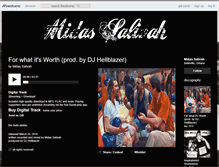 Tablet Screenshot of midassalivah.bandcamp.com