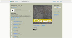 Desktop Screenshot of ghostnotesproduction.bandcamp.com