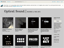 Tablet Screenshot of optical-sound.bandcamp.com