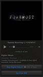 Mobile Screenshot of foremost.bandcamp.com