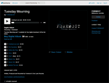 Tablet Screenshot of foremost.bandcamp.com