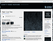 Tablet Screenshot of cantfakenature.bandcamp.com