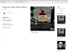 Tablet Screenshot of lootmusic.bandcamp.com