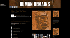 Desktop Screenshot of humanremainsband.bandcamp.com