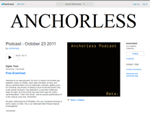 Tablet Screenshot of anchorless.bandcamp.com