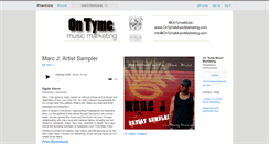 Desktop Screenshot of ontymemusicmarketing.bandcamp.com