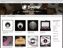 Tablet Screenshot of equinoxrecords.bandcamp.com