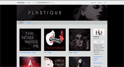 Desktop Screenshot of plastique.bandcamp.com