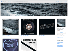 Tablet Screenshot of dharmapolice.bandcamp.com