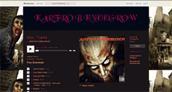 Desktop Screenshot of karfrobkneegrow.bandcamp.com