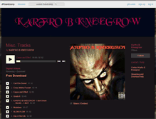 Tablet Screenshot of karfrobkneegrow.bandcamp.com