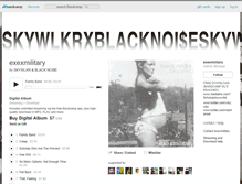Tablet Screenshot of exexmilitary.bandcamp.com