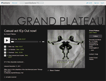 Tablet Screenshot of grandplateau.bandcamp.com