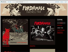 Tablet Screenshot of fordamage.bandcamp.com
