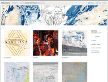Tablet Screenshot of kenetics.bandcamp.com