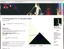 Tablet Screenshot of damonsmith.bandcamp.com