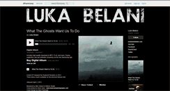 Desktop Screenshot of lukabelani.bandcamp.com